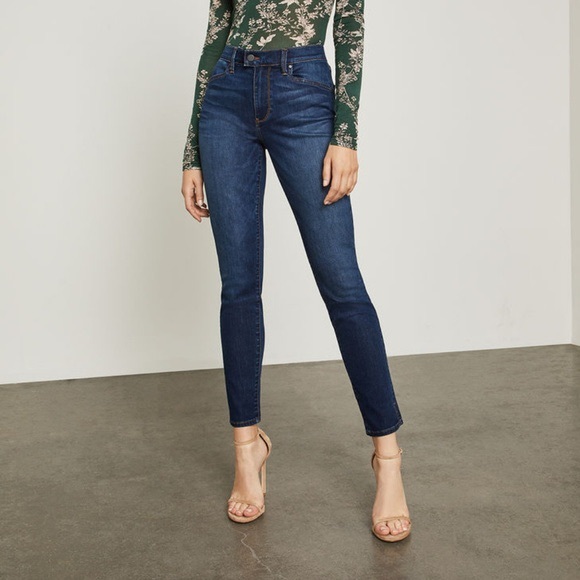BCBGMAXAZERIA Skinny Jeans with Slits - Picture 1 of 8